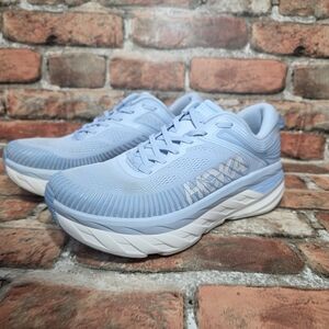 Women's Hoka One Bondi 7 Ice Water/white sz 10.5